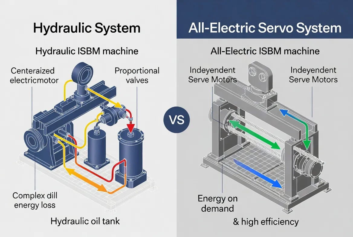 液压动力系统与全电动动力系统对比