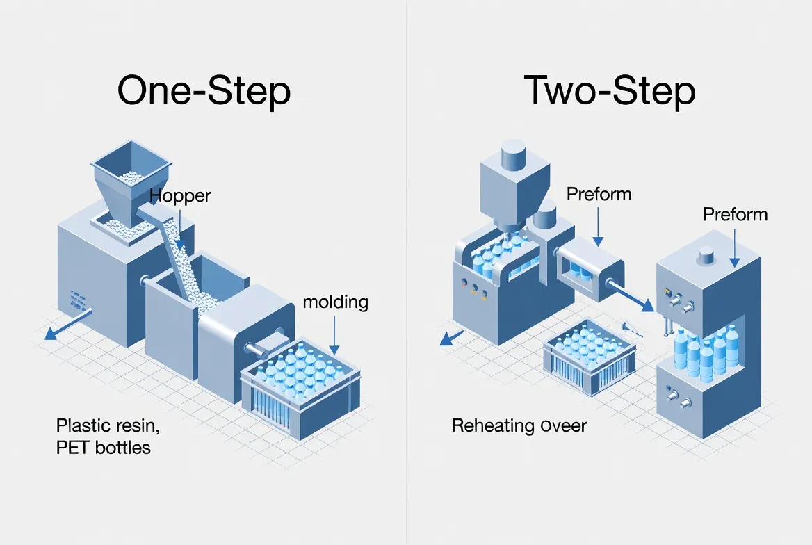 Production Line Logic Comparison Diagram